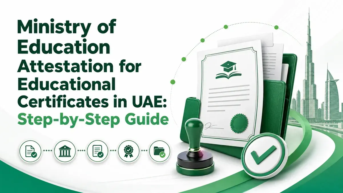 Ministry of Education Attestation for Educational Certificates in UAE: Step-by-Step Guide featured image
